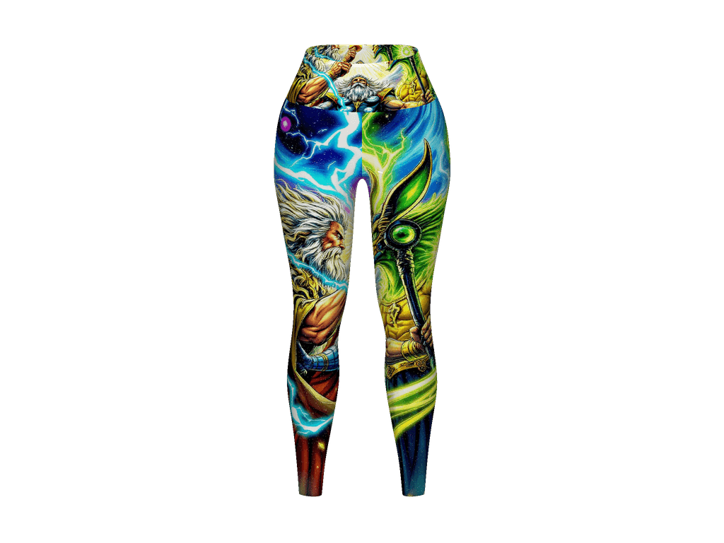 All-Over Print Yoga Leggings