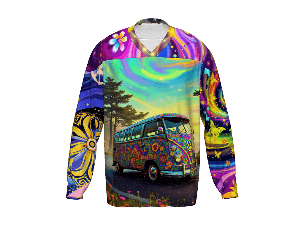 All-Over Print Recycled Hockey Fan Jersey