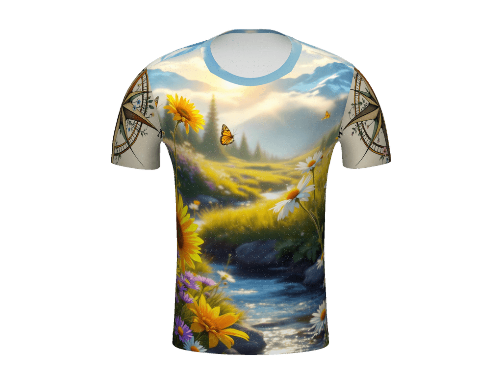 All-Over Print Men's Crew Neck T-Shirt