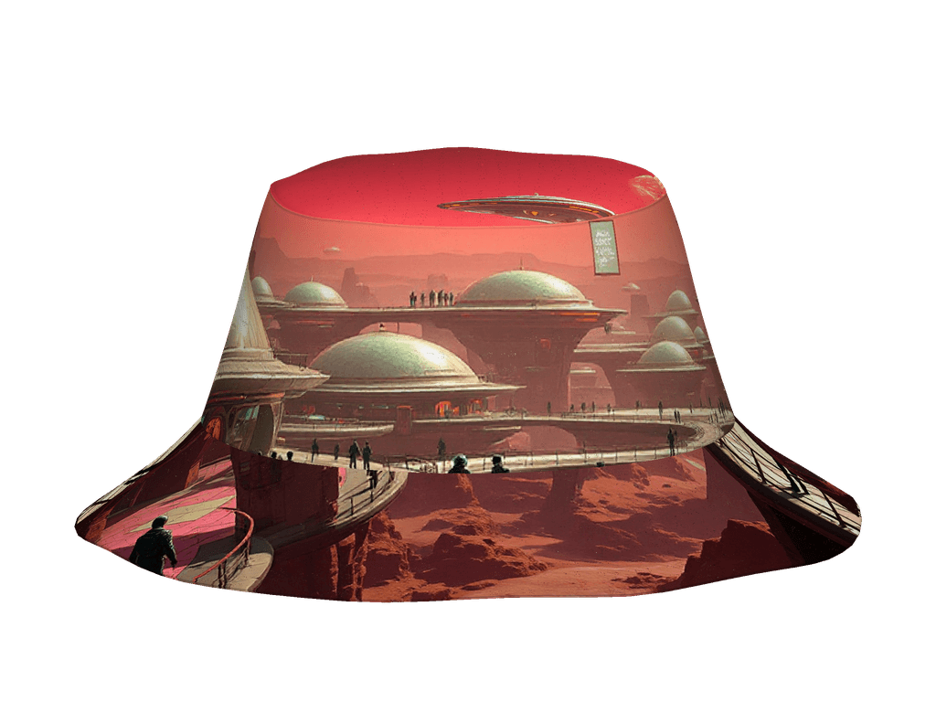 All-Over Print Reversible Bucket Hat