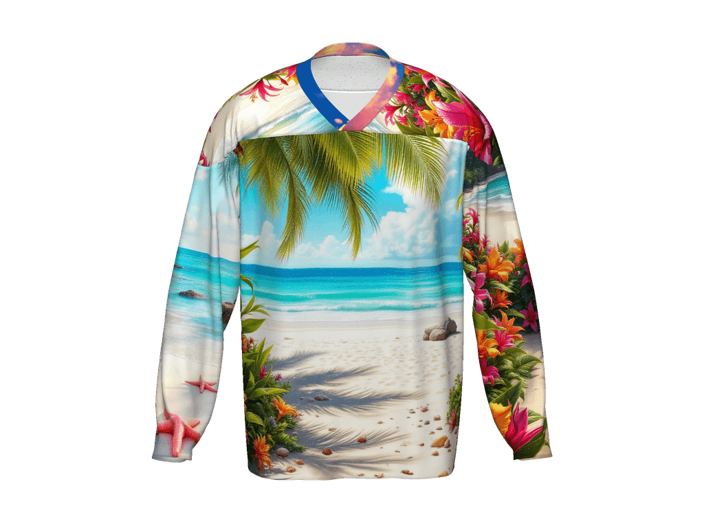 All-Over Print Recycled Hockey Fan Jersey