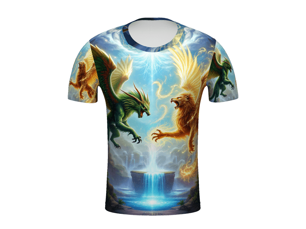 All-Over Print Men's Crew Neck T-Shirt