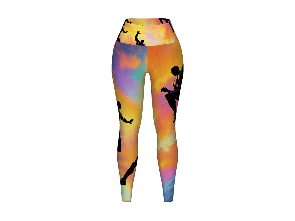All-Over Print Yoga Leggings