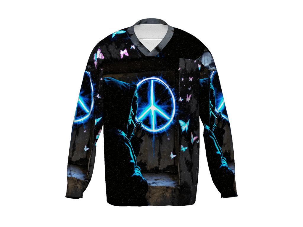 All-Over Print Recycled Hockey Fan Jersey