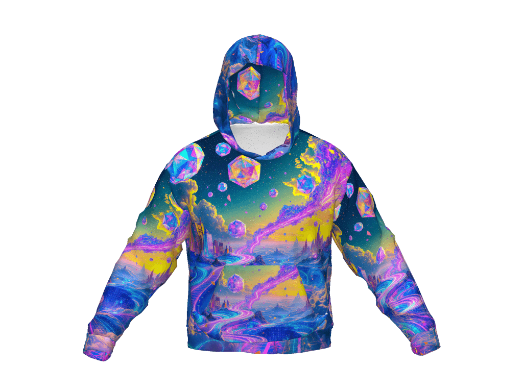 All-Over Print Recycled Unisex Hoodie