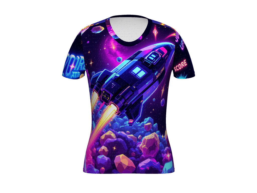 All-Over Print Women's Athletic T-Shirt