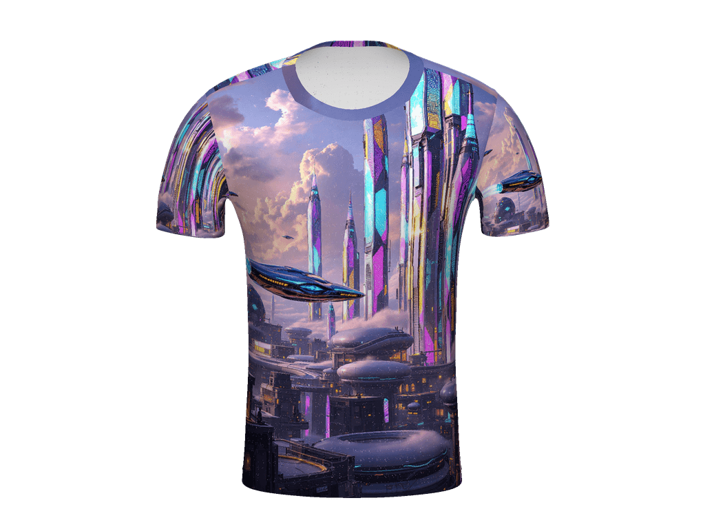 All-Over Print Men's Crew Neck T-Shirt