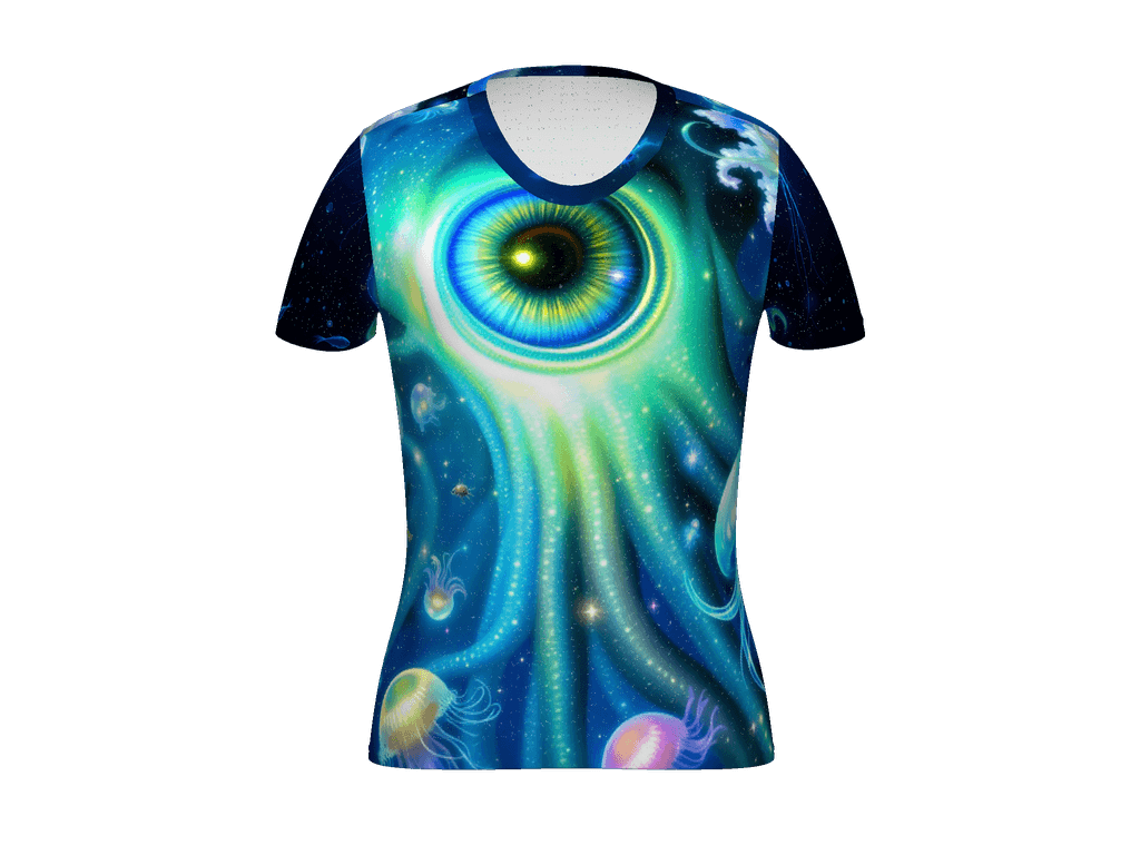 All-Over Print Women's Athletic T-Shirt