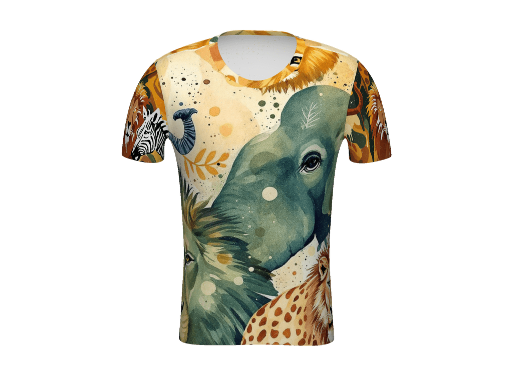 All-Over Print Men's Athletic T-Shirt