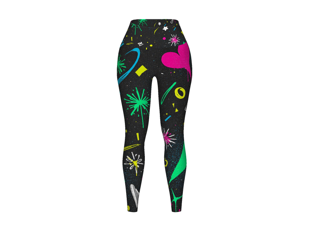 All-Over Print Yoga Leggings