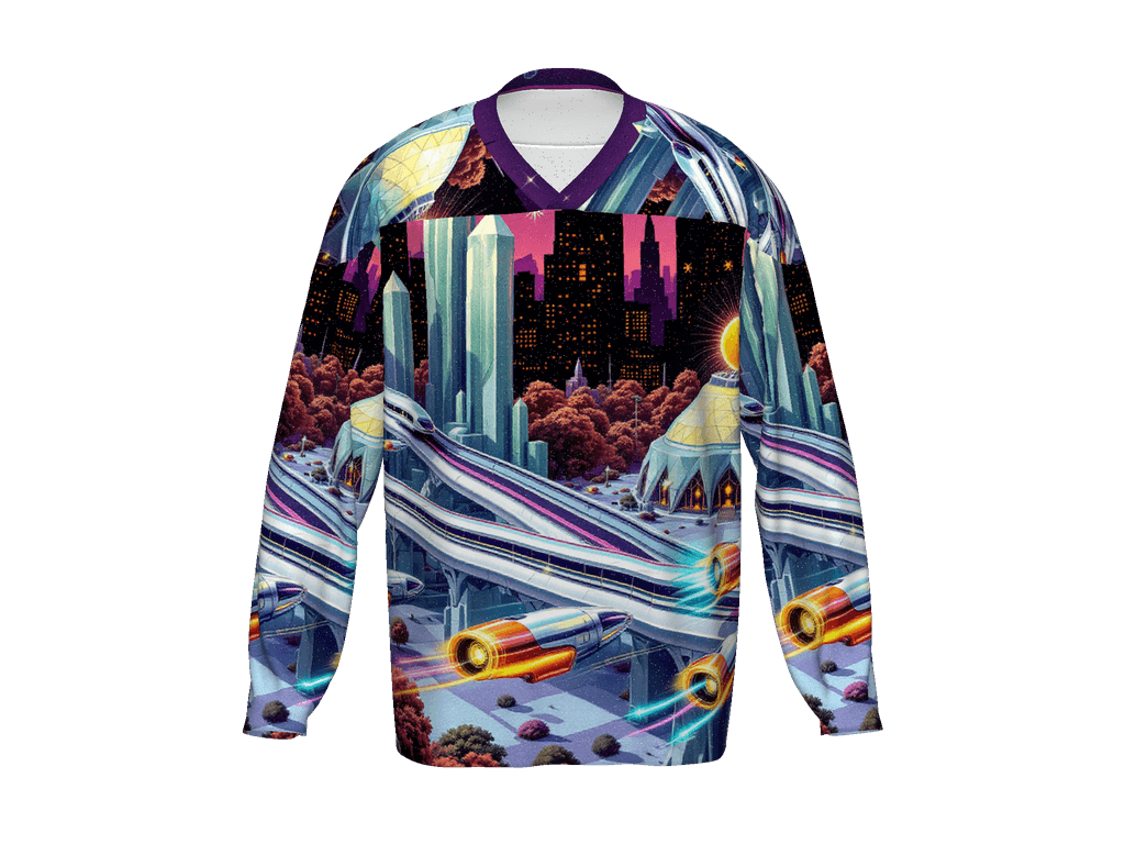 All-Over Print Recycled Hockey Fan Jersey