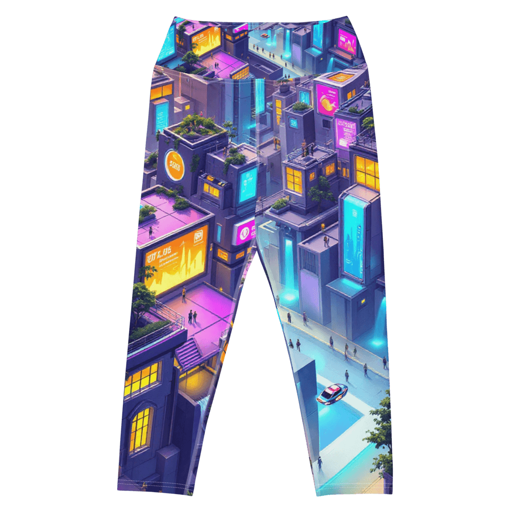 All-Over Print Yoga Capri Leggings