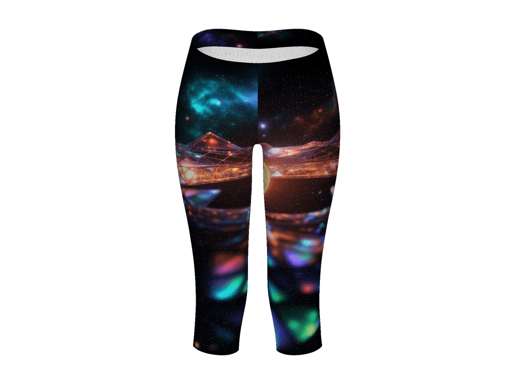 All-Over Print Capri Leggings