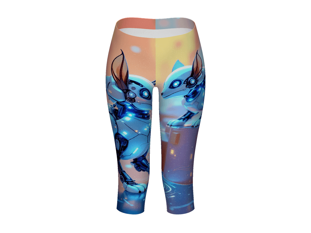 All-Over Print Capri Leggings