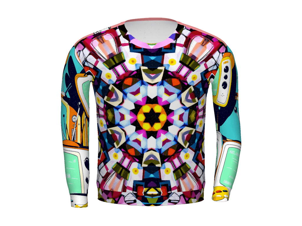 All-Over Print Recycled Unisex Sweatshirt