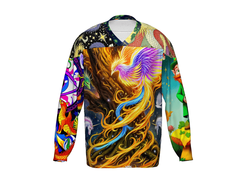 All-Over Print Recycled Hockey Fan Jersey