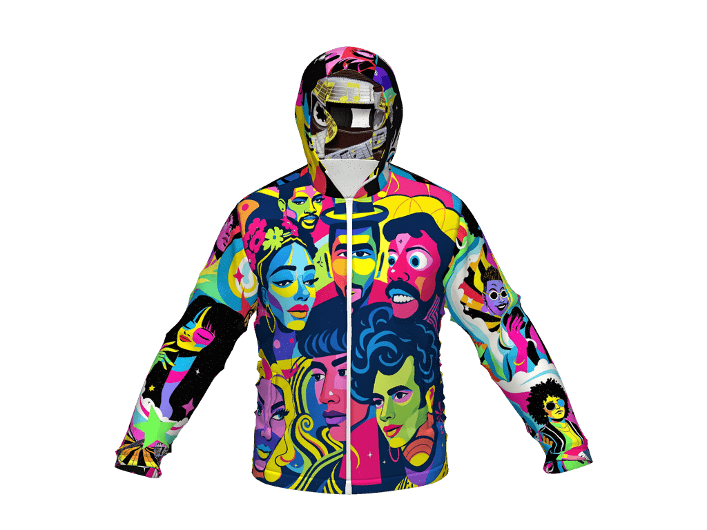 All-Over Print Men's Windbreaker