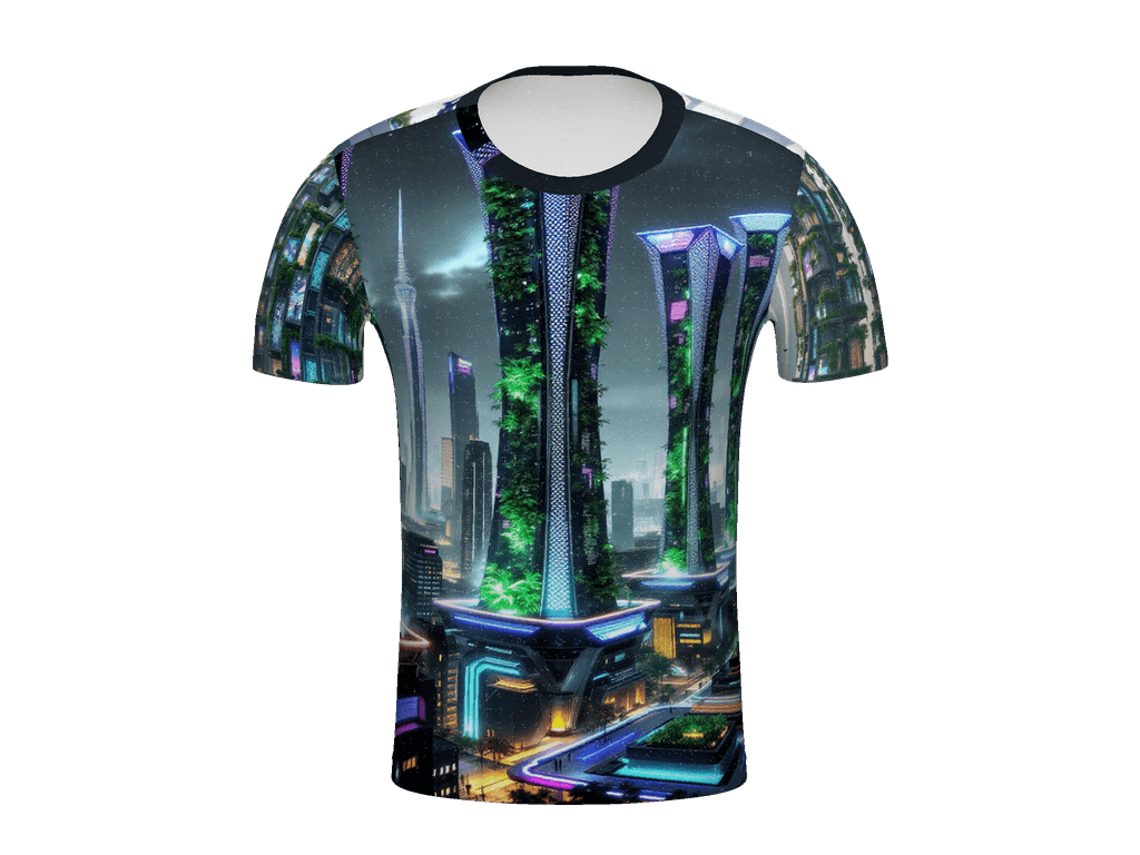 All-Over Print Men's Crew Neck T-Shirt