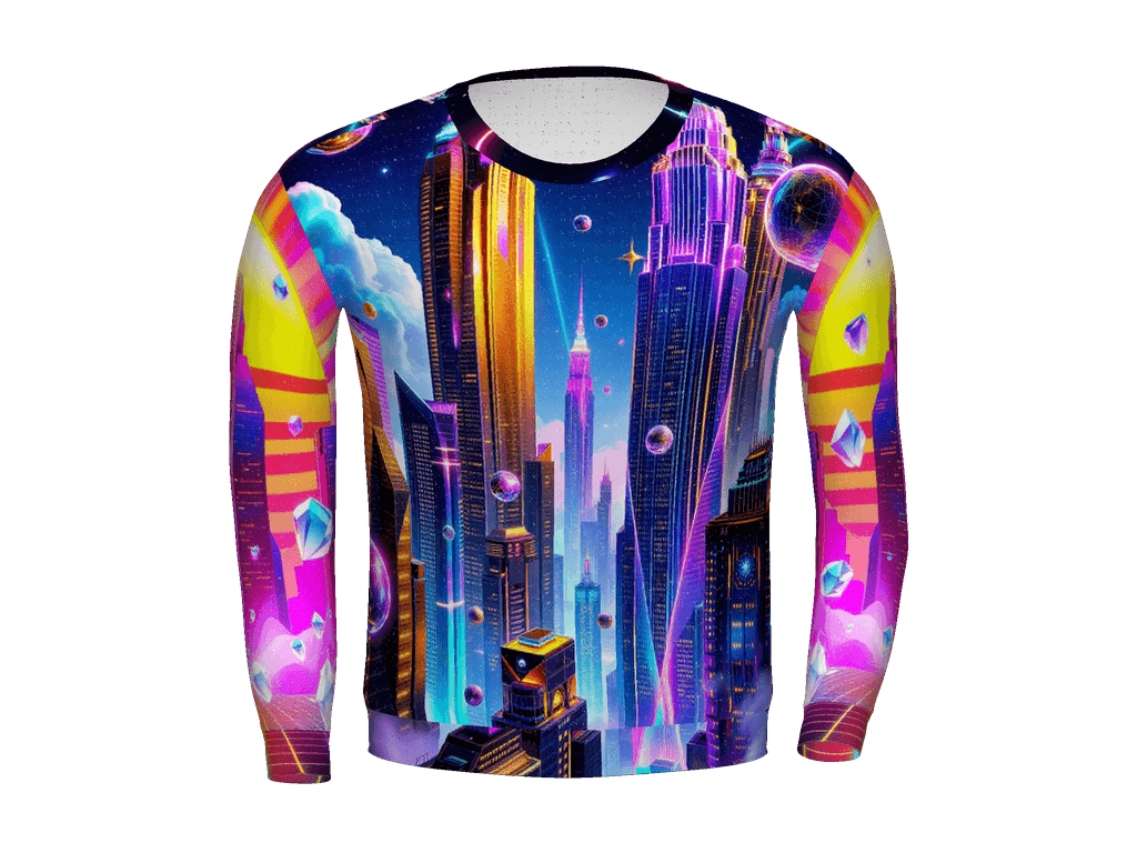 All-Over Print Recycled Unisex Sweatshirt