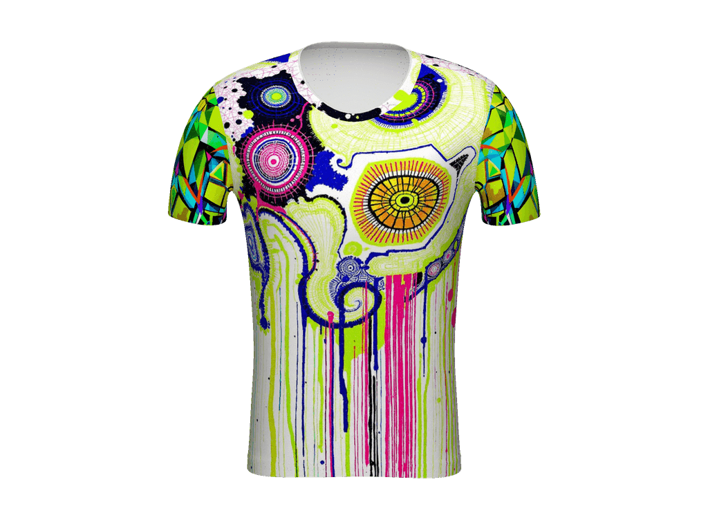 All-Over Print Men's Athletic T-Shirt