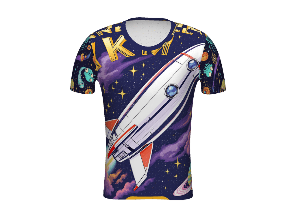 All-Over Print Men's Athletic T-Shirt