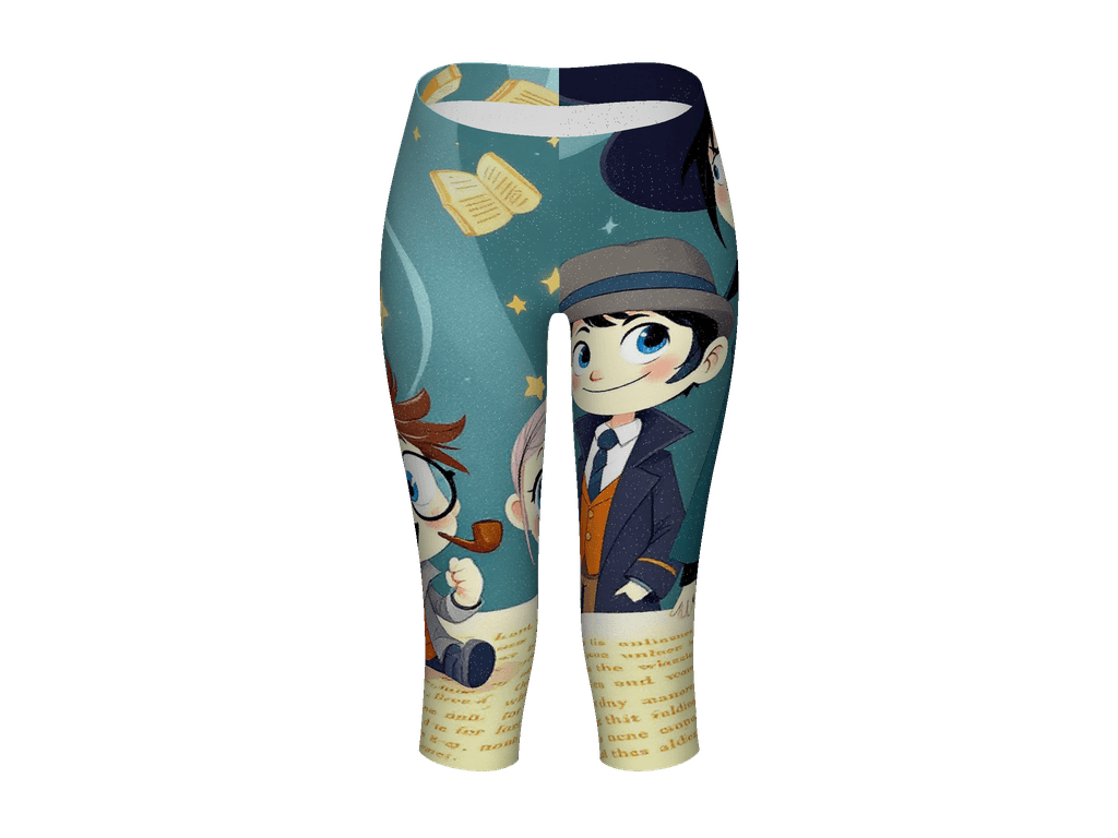 All-Over Print Capri Leggings