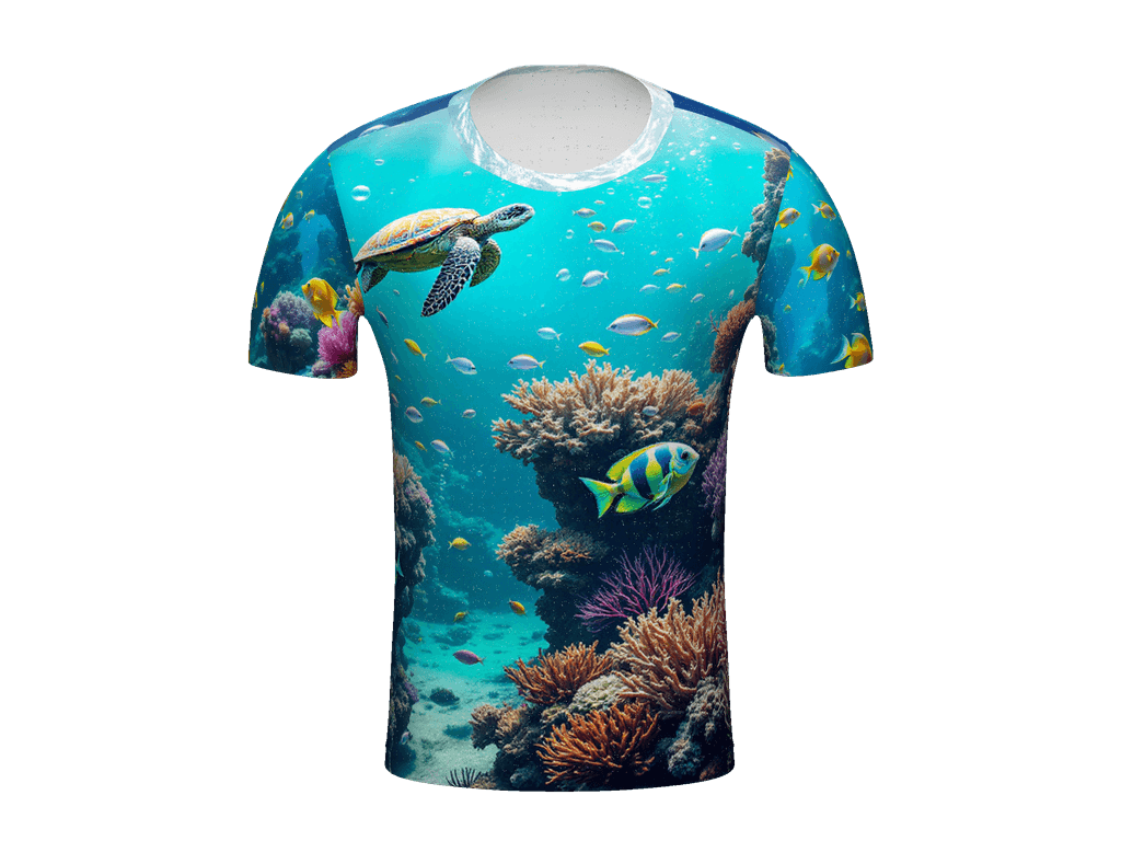 All-Over Print Men's Crew Neck T-Shirt