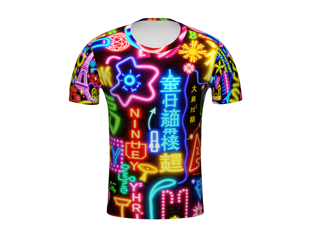 All-Over Print Men's Crew Neck T-Shirt