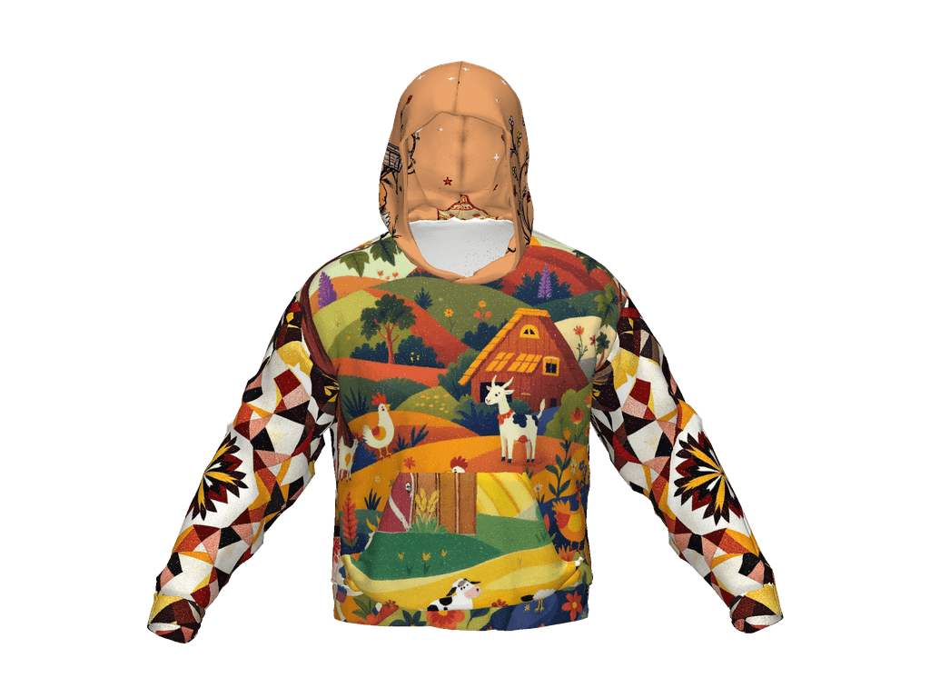 All-Over Print Recycled Unisex Hoodie