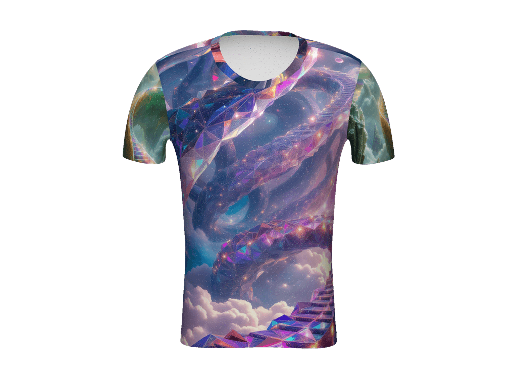All-Over Print Men's Athletic T-Shirt