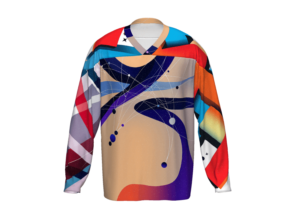 All-Over Print Recycled Hockey Fan Jersey