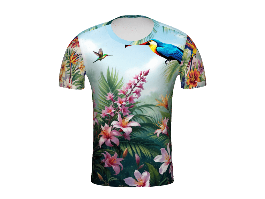 All-Over Print Men's Crew Neck T-Shirt