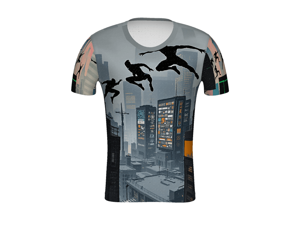All-Over Print Men's Athletic T-Shirt