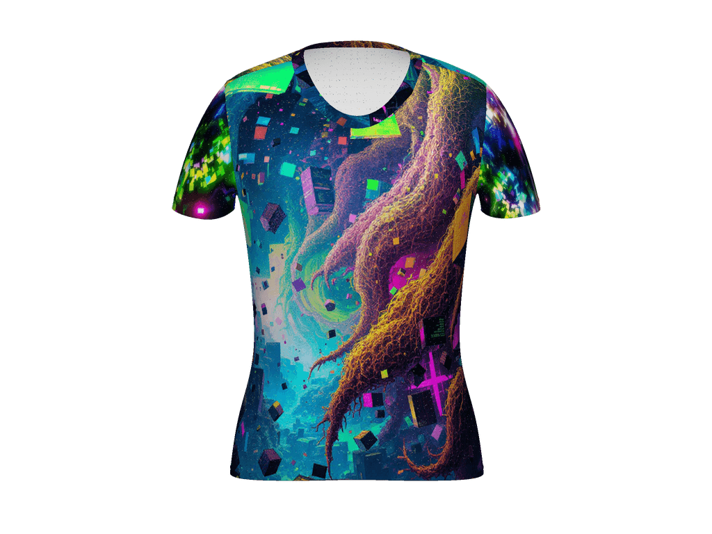 All-Over Print Women's Athletic T-Shirt