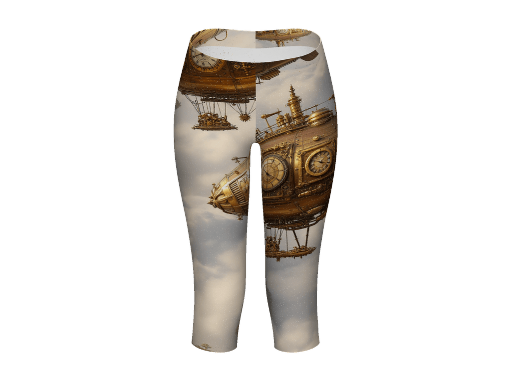 All-Over Print Capri Leggings