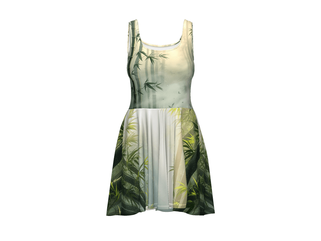 All-Over Print Skater Dress