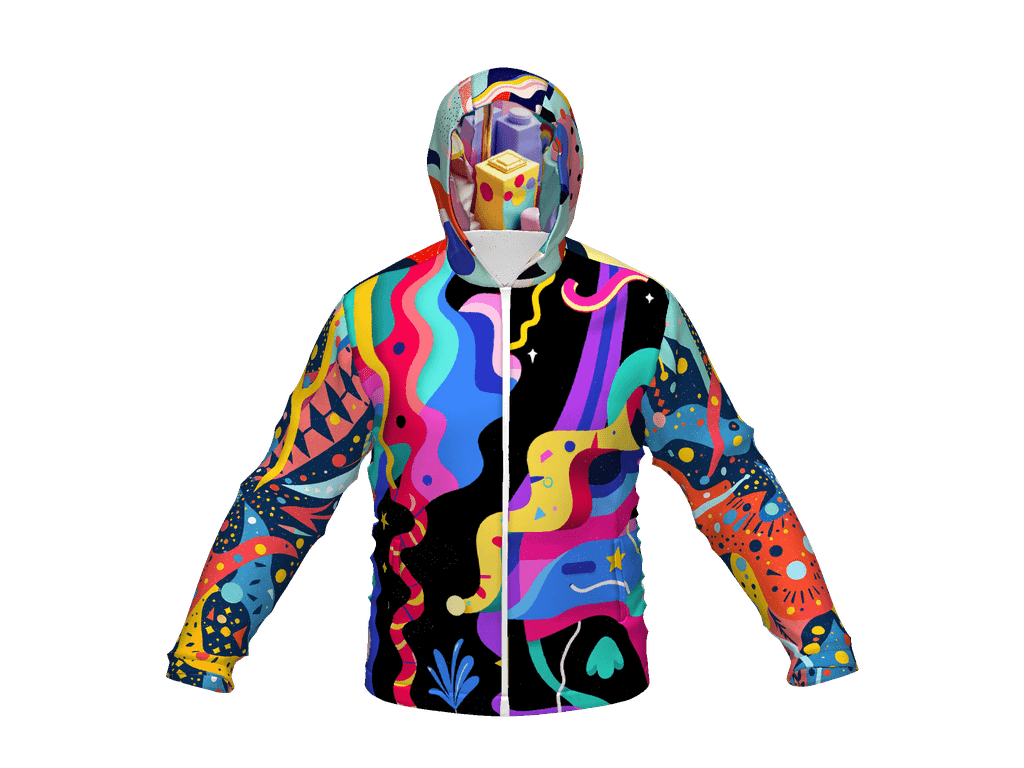 All-Over Print Men's Windbreaker