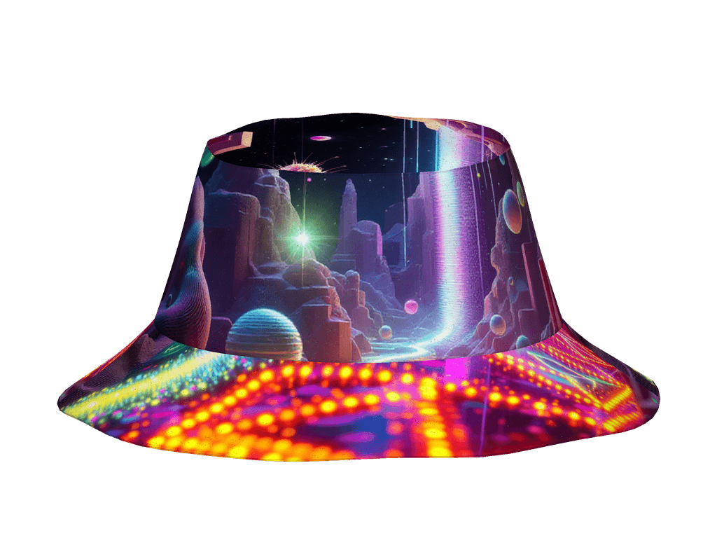 All-Over Print Reversible Bucket Hat