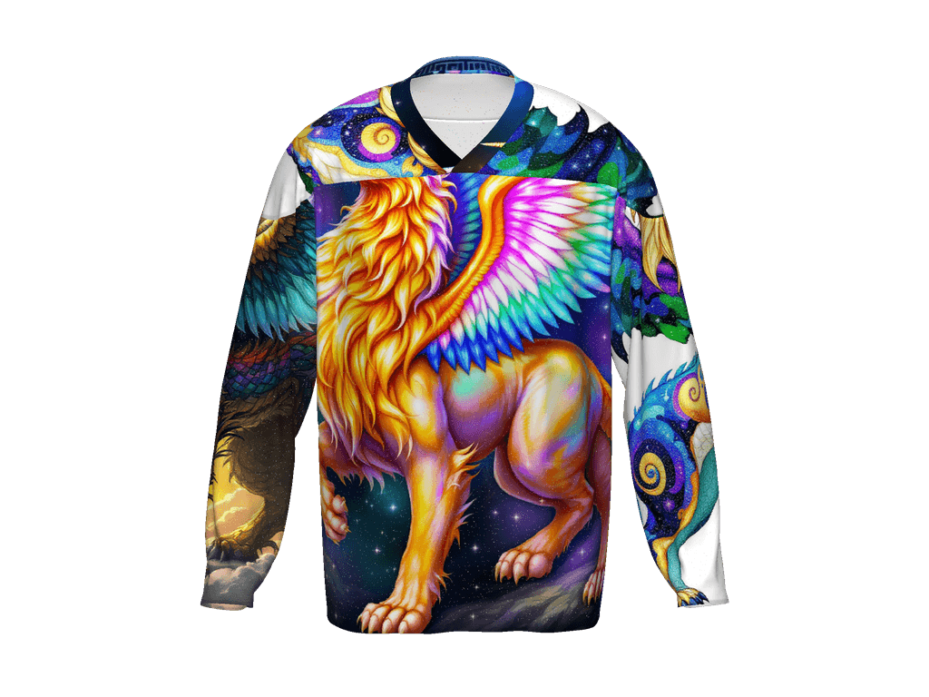 All-Over Print Recycled Hockey Fan Jersey