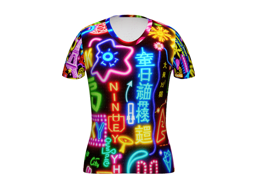 All-Over Print Women's Athletic T-Shirt