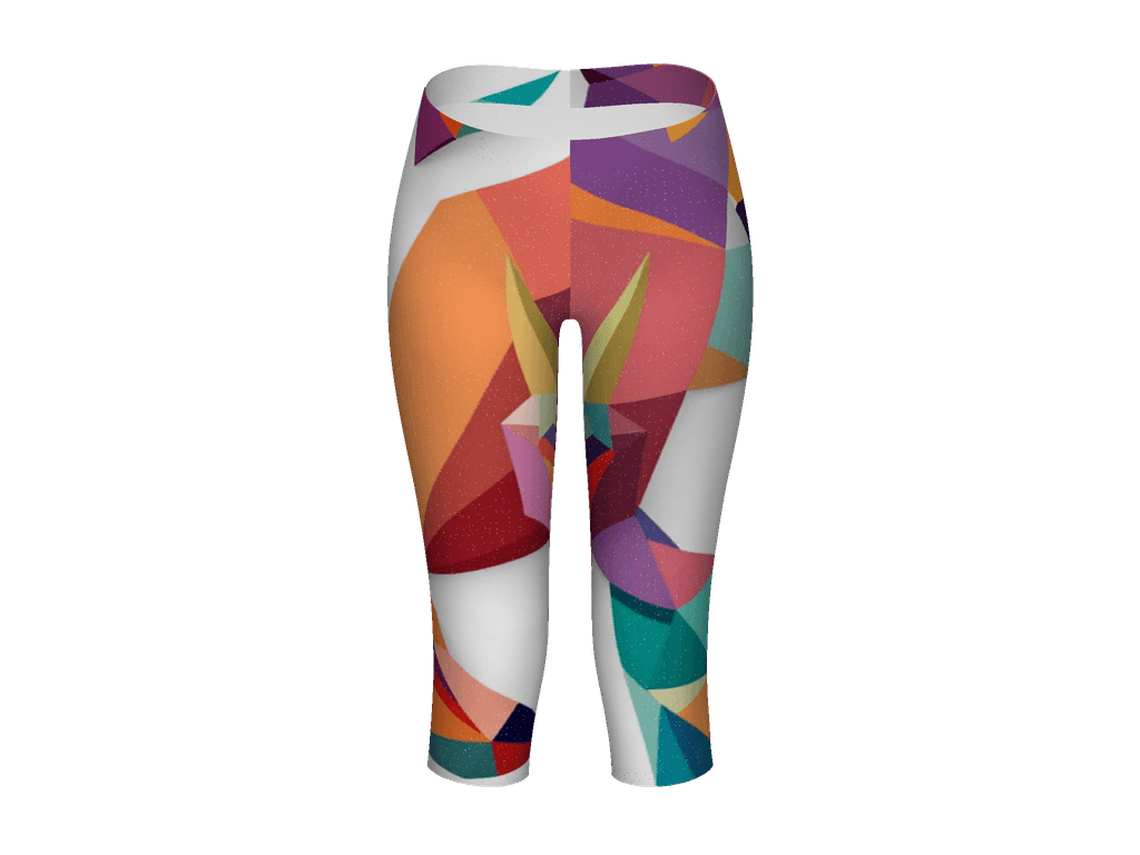 All-Over Print Capri Leggings