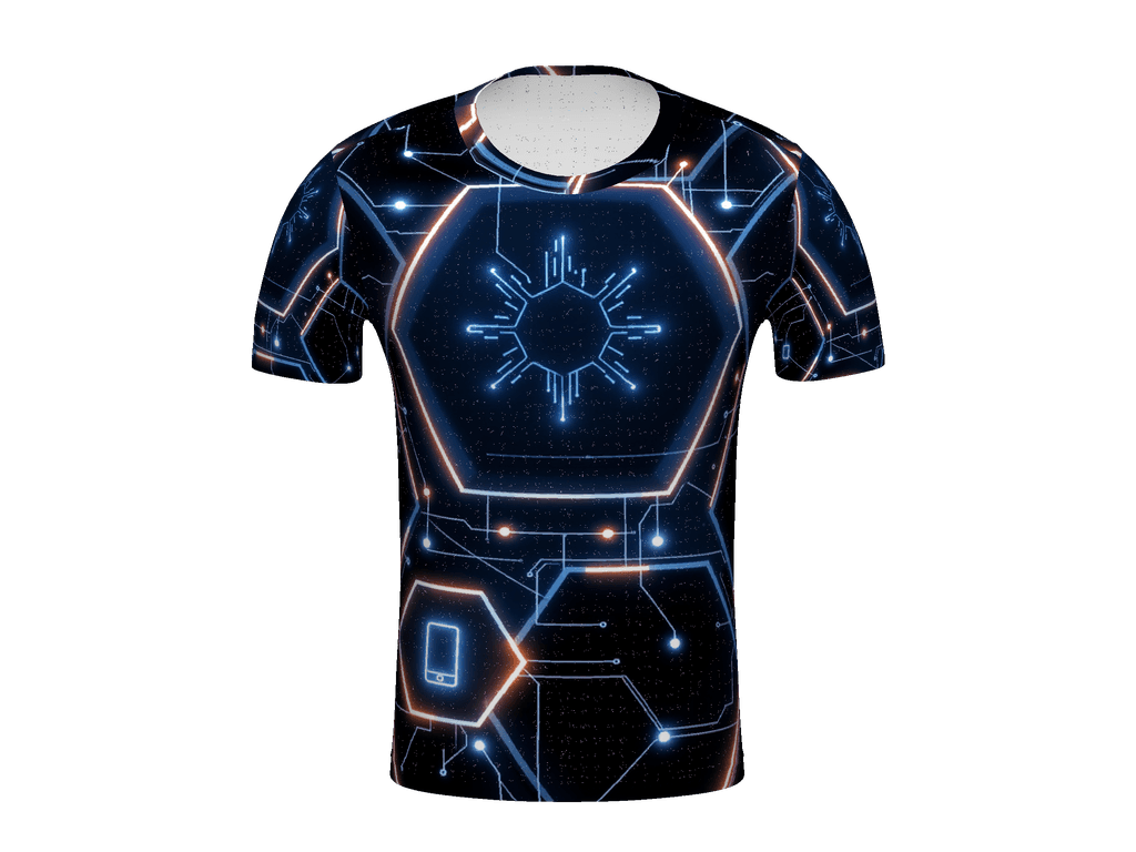 All-Over Print Men's Crew Neck T-Shirt