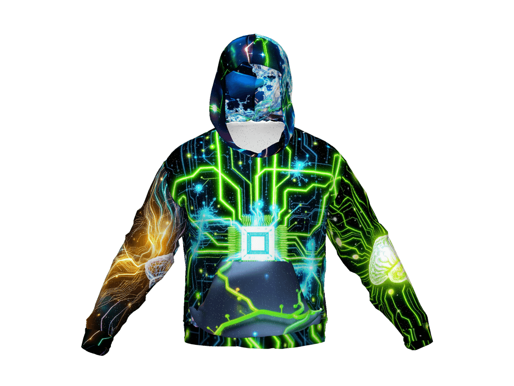 All-Over Print Recycled Unisex Hoodie