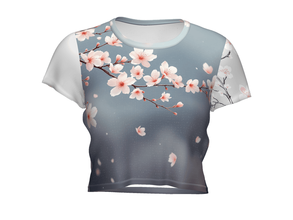 All-Over Print Crop Tee