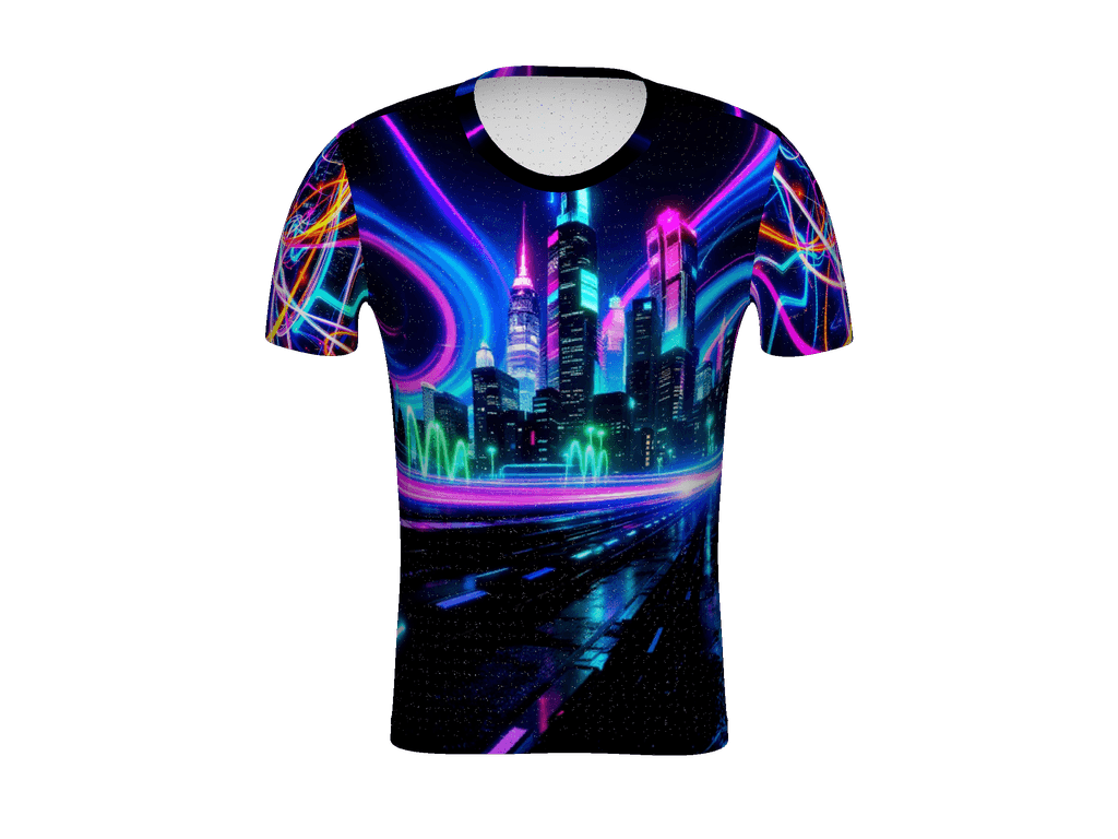 All-Over Print Men's Athletic T-Shirt