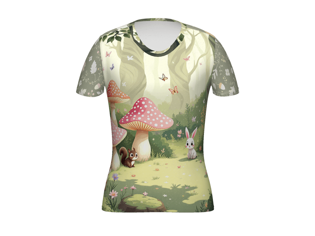 All-Over Print Women's Athletic T-Shirt