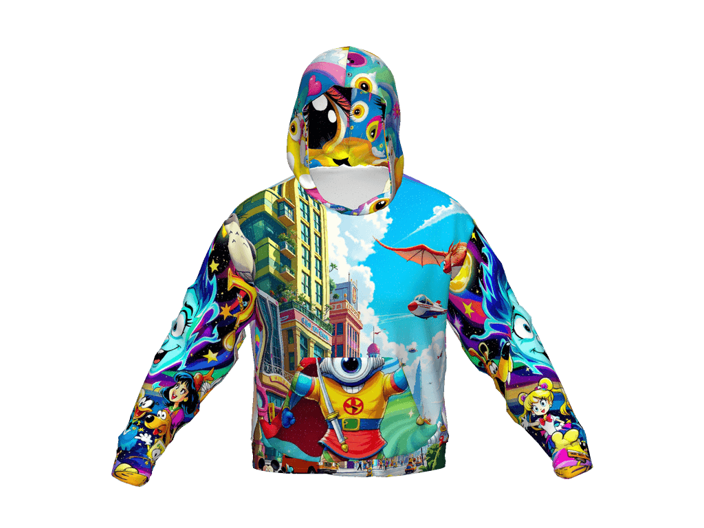All-Over Print Recycled Unisex Hoodie