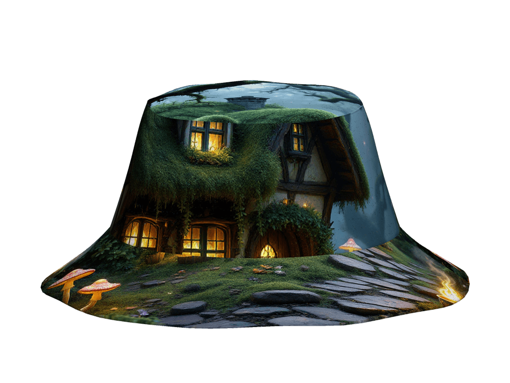 All-Over Print Reversible Bucket Hat