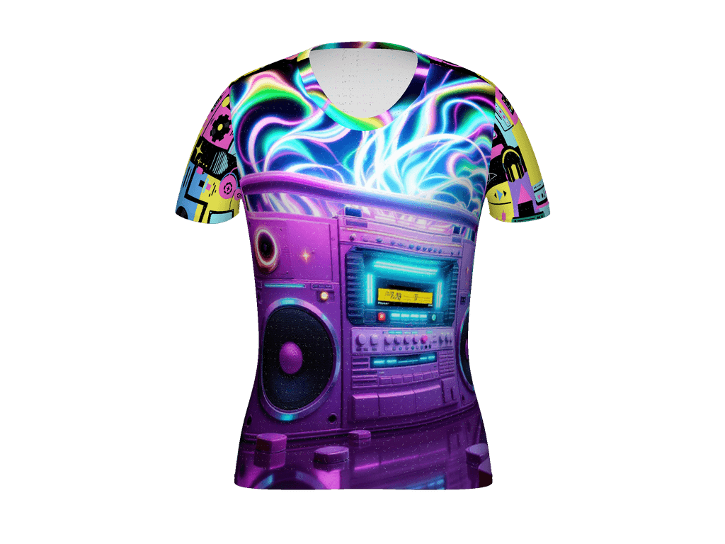 All-Over Print Women's Athletic T-Shirt