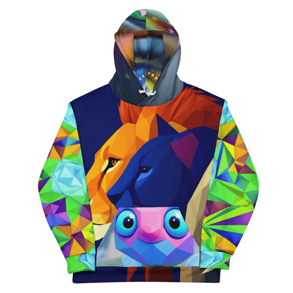 All-Over Print Recycled Unisex Hoodie